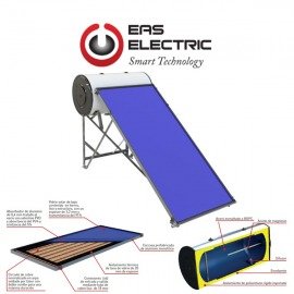 Equipo solar termosifon EAS Electric Esun 200 L